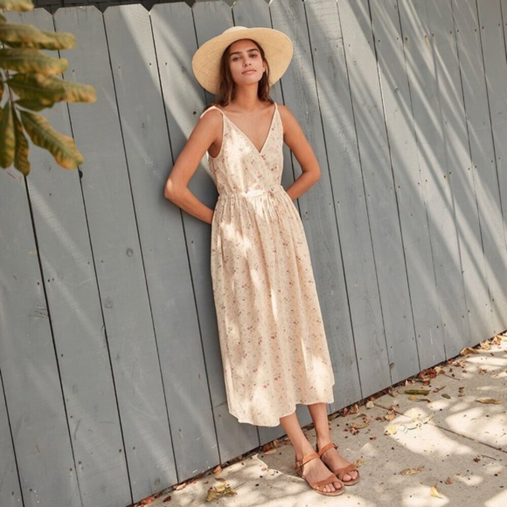Christy Dawn Lincoln Dress Cream Rose